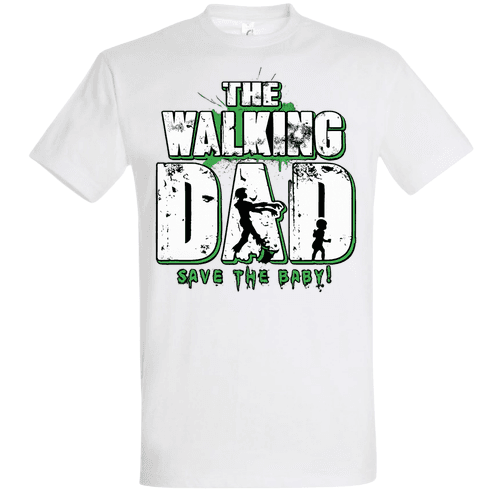 The Walking Dad – Save the Baby! Zombis Apák Napi Póló