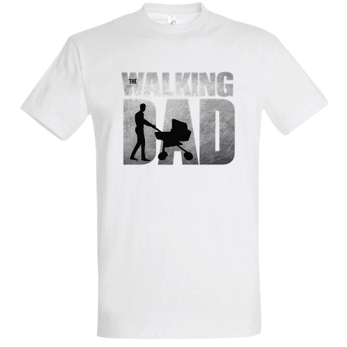 Walking Dad póló – Vicces ajándék új apáknak