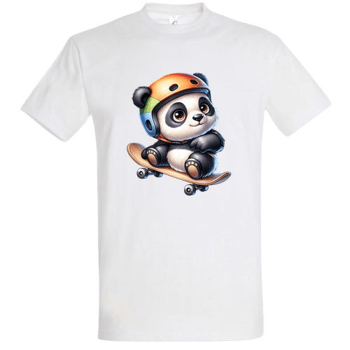 Gördeszkázó panda
