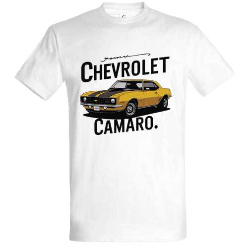 Sárga Chevrolet Camaro