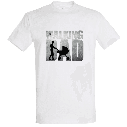Walking Dad póló – Vicces ajándék új apáknak