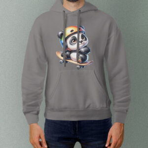 Gördeszkázó panda