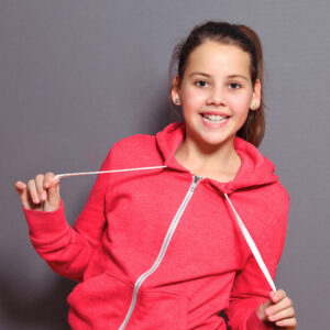 Kapucnis pulóver cipzárral unisex - gyerek