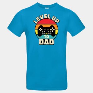 Level Up to Dad – Gamer Apák Napi Póló Kontroller Dizájnnal