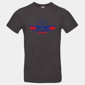 Top Dad All Time Ever – Top Gun Ihlette Apák Napi Póló