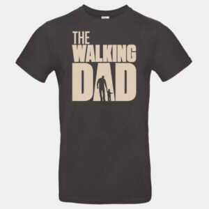 The Walking Dad Póló – Bézs Minimál Dizájn | Apák Napja